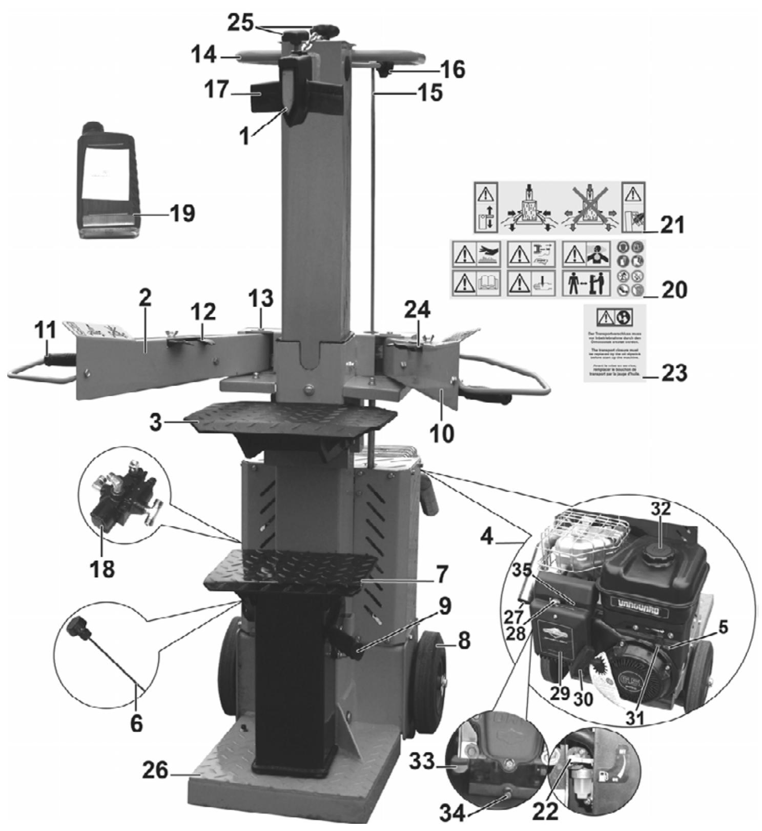 ATIKA ASP 11 N - Gerätebeschreibung - Description of device - Description de l'appareilОписане на урEDA - Popis prístroje - Laitteen kuvaus - 1