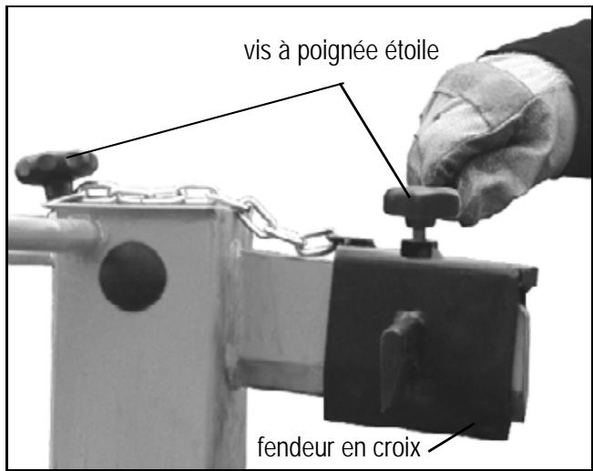 ATIKA ASP 11 N - Ajuster la croix de fendage - 1
