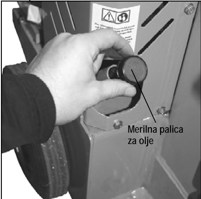 ATIKA ASP 11 N - Kako preverim stanje olja? - 2