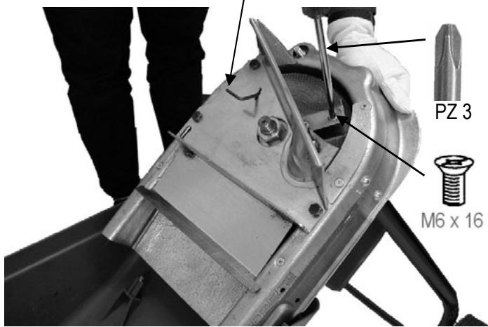 ATIKA BIOPLUS 2500 - Changing the blades - 5