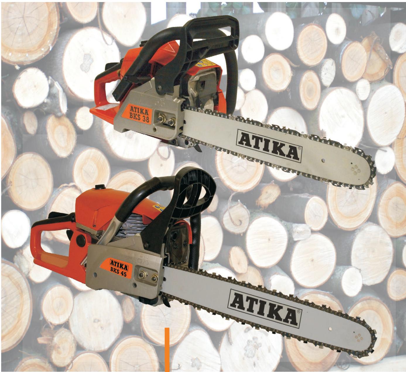 ATIKA BKS 38 - Kraftvoll Holz sagen ohne Einsatzränkung des Arbeitsbereiches - 1