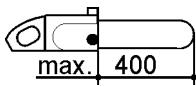 ATIKA KS 2000-40 - Symbole auf der Kettensäge - 7