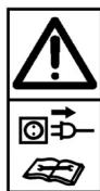 ATIKA KSH 600 - Symbols on the power pruner - 2
