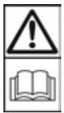ATIKA KSL 2200-40 - Symbols on the chain saw - 1