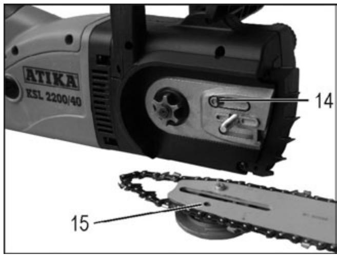 ATIKA KSL 2200-40 - Chain saw - 23