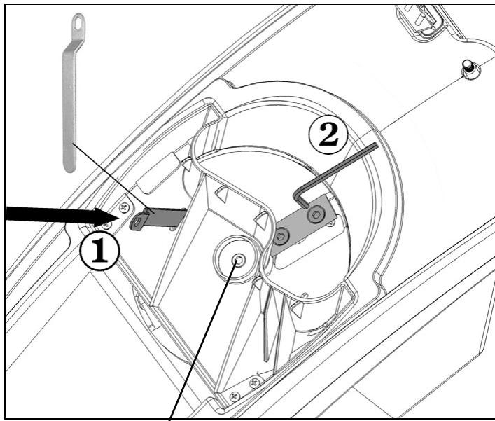 ATIKA MHD 2800 - Changing the blades - 6
