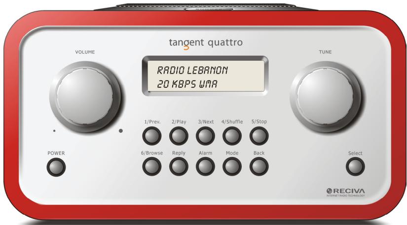 TANGENT QUATTRO - What you need before you can use your Internet radio - 1