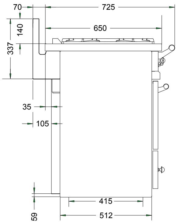 LACANCHE LCF1131E - Chassagne “electrique”: TABLE de cuisson electrique - 2