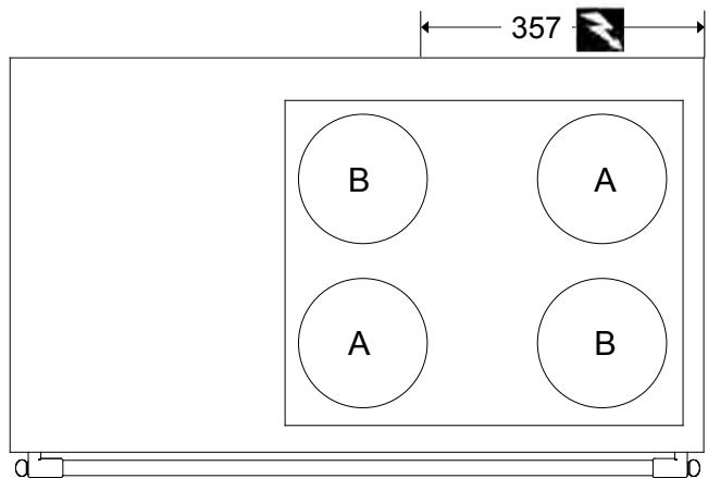 LACANCHE LCF1131E - Chassagne “electrique”: TABLE de cuisson electrique - 4