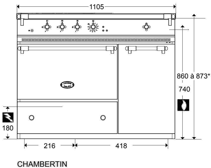 LACANCHE LCF1131E - Chassagne “electrique”: TABLE de cuisson electrique - 3