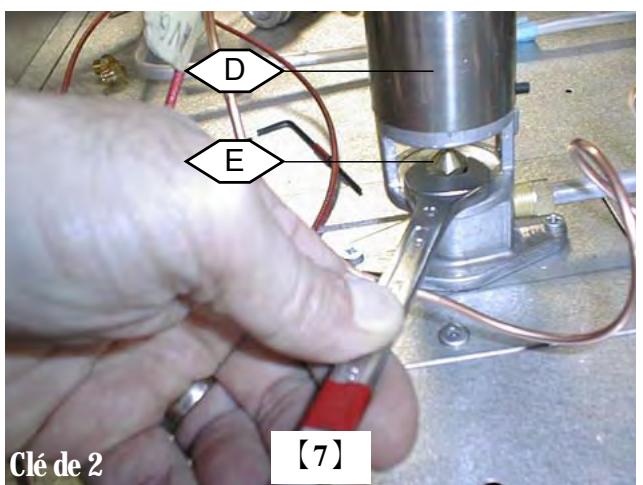 LACANCHE LCF1131E - Réglage de l'air primaire des brûleurs de tables : - 1