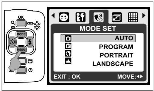 AGFAPHOTO DC-600UW - Down / Menu Button - 1