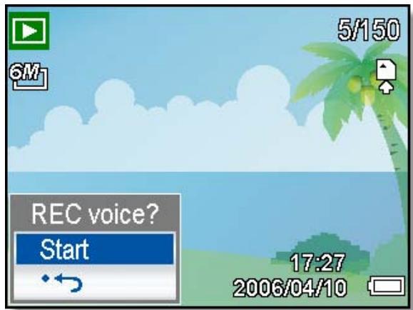 AGFAPHOTO DC-630I - Recording a Voice Memo - 3