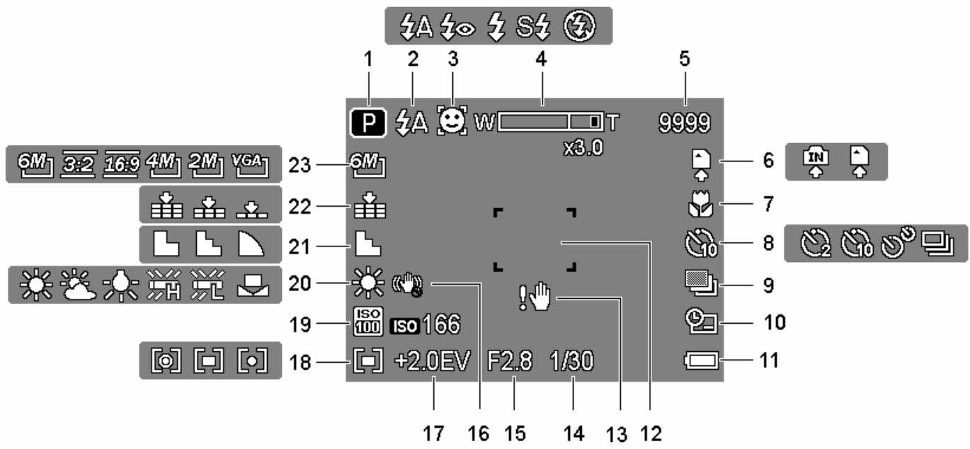 AGFAPHOTO DC-630I - REC mode - 1