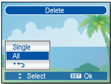 AGFAPHOTO DC-733I - Deleting All Files - 1