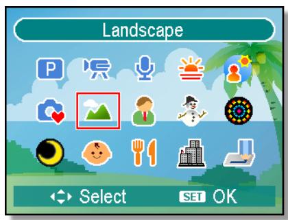 AGFAPHOTO DC-733I - Selecting the REC mode - 1
