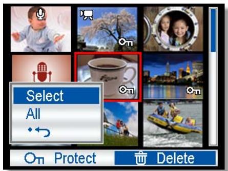 AGFAPHOTO DC-733I - Deleting Multiple Files - 1