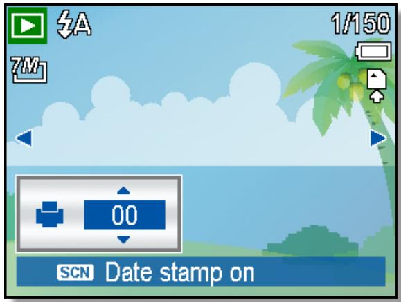 AGFAPHOTO DC-733S - Setting the DPOF - 3