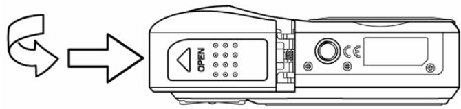 AGFAPHOTO DC-733S - Close the battery cover. - 1