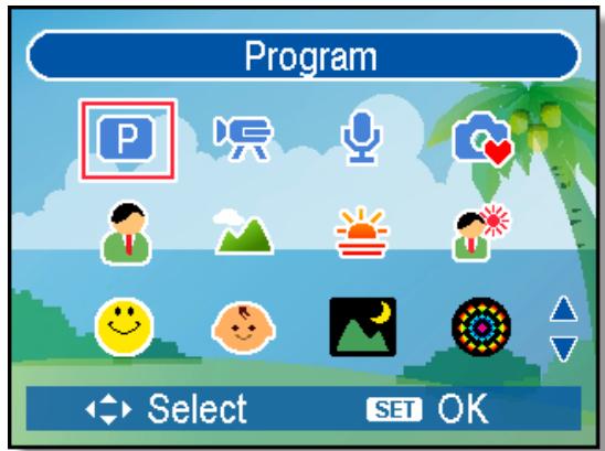 AGFAPHOTO DC-733S - Selecting the REC mode - 1