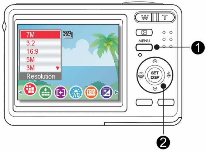 AGFAPHOTO DC-733S - REC menu - 4