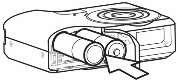 AGFAPHOTO DC-733S - Insert the batteries. - 1