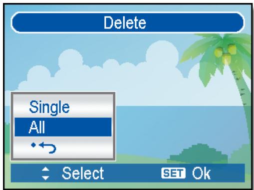 AGFAPHOTO DC-830I - Deleting All Files - 1