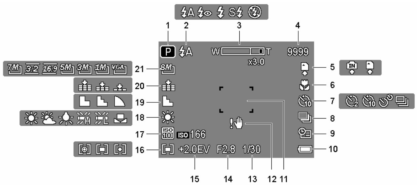 AGFAPHOTO DC-830I - REC mode - 1