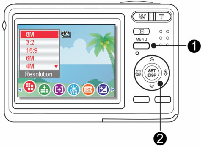 AGFAPHOTO DC-830I - REC menu - 6