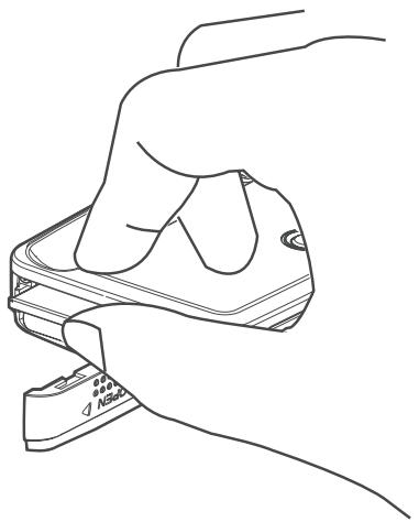 AGFAPHOTO DV-5000Z - To insert the SD memory card - 1