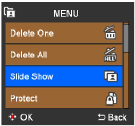 AGFAPHOTO DV-5000Z - To view photos as a slideshow: - 1