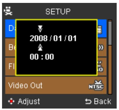 AGFAPHOTO DV-5000Z - Setting the Date and Time - 1