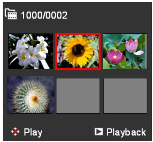 AGFAPHOTO DV-5000Z - To play back video on the LCD panel: - 1