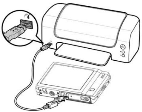 AGFAPHOTO OPTIMA 104 - Connecting the Camera to a Printer - 1