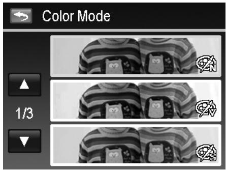 AGFAPHOTO OPTIMA 104 - Setting Color Mode - 1