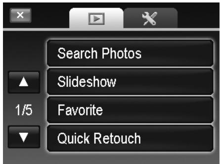 AGFAPHOTO OPTIMA 104 - Playback Menu - 2
