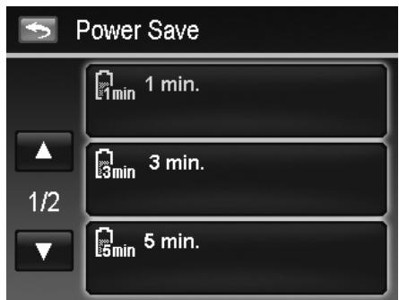 AGFAPHOTO OPTIMA 104 - Setting Power Save - 1