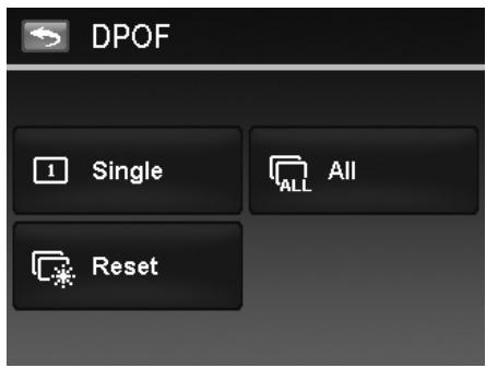 AGFAPHOTO OPTIMA 104 - To set DPOF: - 1