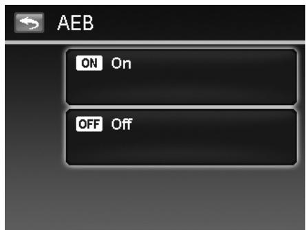 AGFAPHOTO OPTIMA 104 - To set AEB - 1