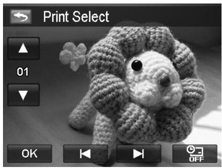 AGFAPHOTO OPTIMA 104 - To set Print Select - 1