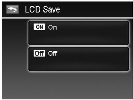 AGFAPHOTO OPTIMA 104 - Setting LCD Save - 1