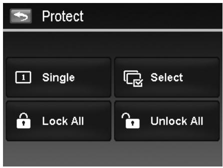 AGFAPHOTO OPTIMA 104 - To protect files: - 1