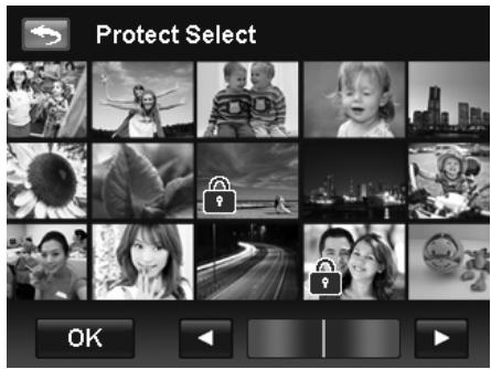 AGFAPHOTO OPTIMA 104 - To protect/unprotect multiple files: - 1