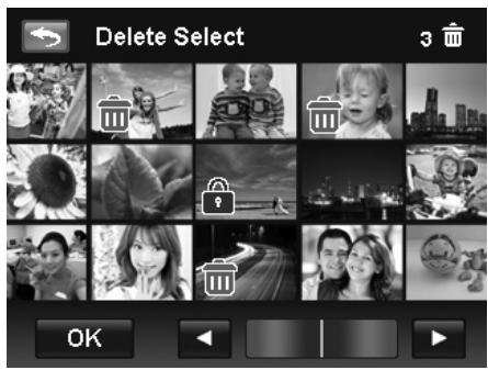 AGFAPHOTO OPTIMA 104 - To delete multiple files: - 1