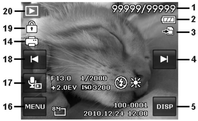 AGFAPHOTO OPTIMA 104 - Playback mode display of still images - 1