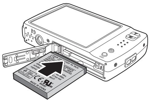AGFAPHOTO OPTIMA 2338MT - Inserting the Battery - 2