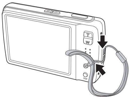 AGFAPHOTO OPTIMA 2338MT - Attaching the Wrist Strap - 1