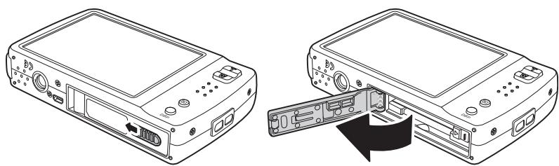 AGFAPHOTO OPTIMA 2338MT - Inserting the Battery - 1
