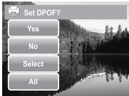 AGFAPHOTO OPTIMA 2338MT - To set DPOF on a single file - 1