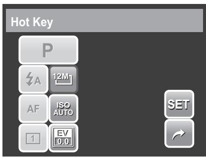 AGFAPHOTO OPTIMA 2338MT - Setting Hot Key - 1